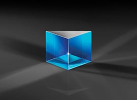 TECHSPEC® BBAR Coated Hypotenuse Right Angle Prisms  feature tight angular tolerances